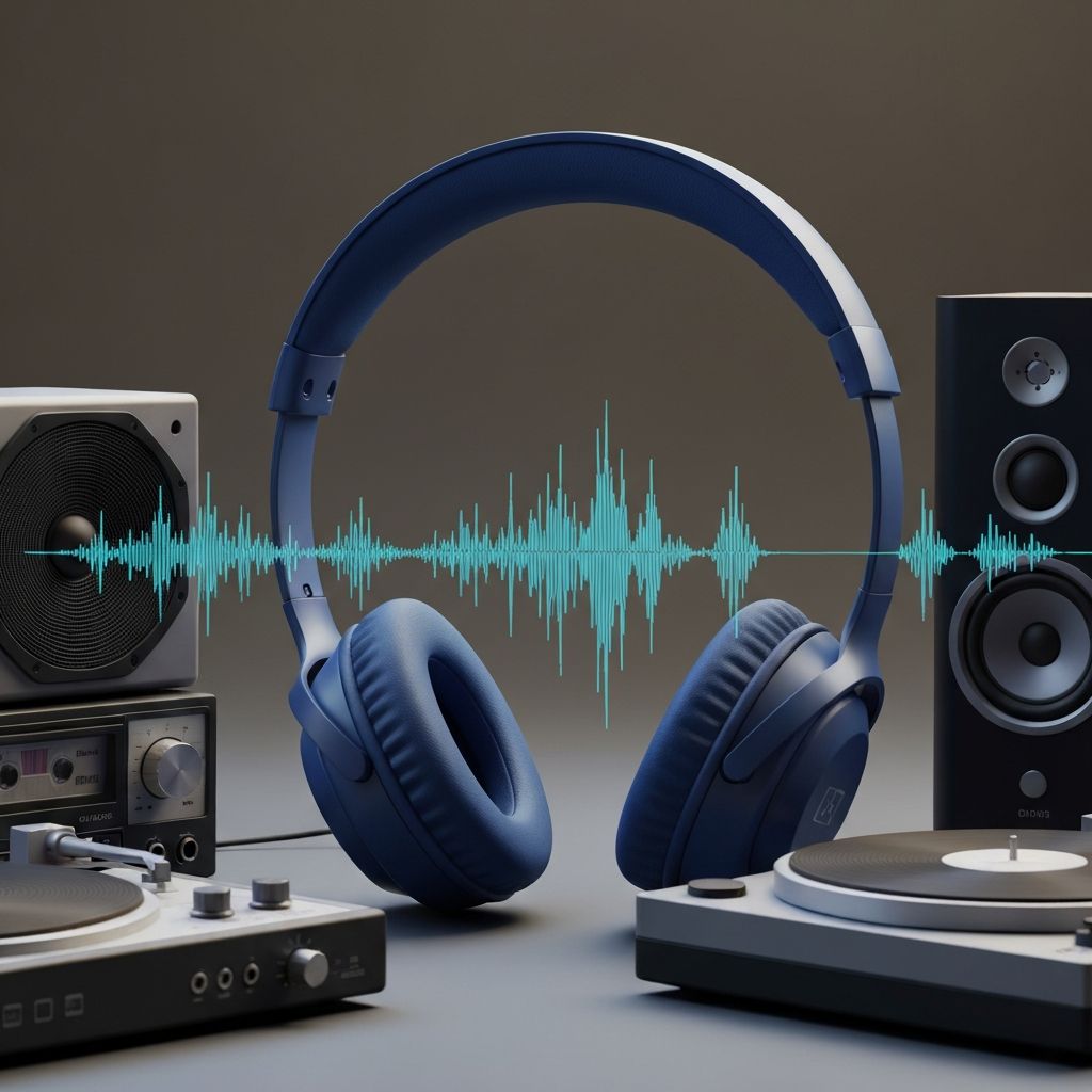 Audio File Conversion: MP3, WAV, FLAC and When to Use Each